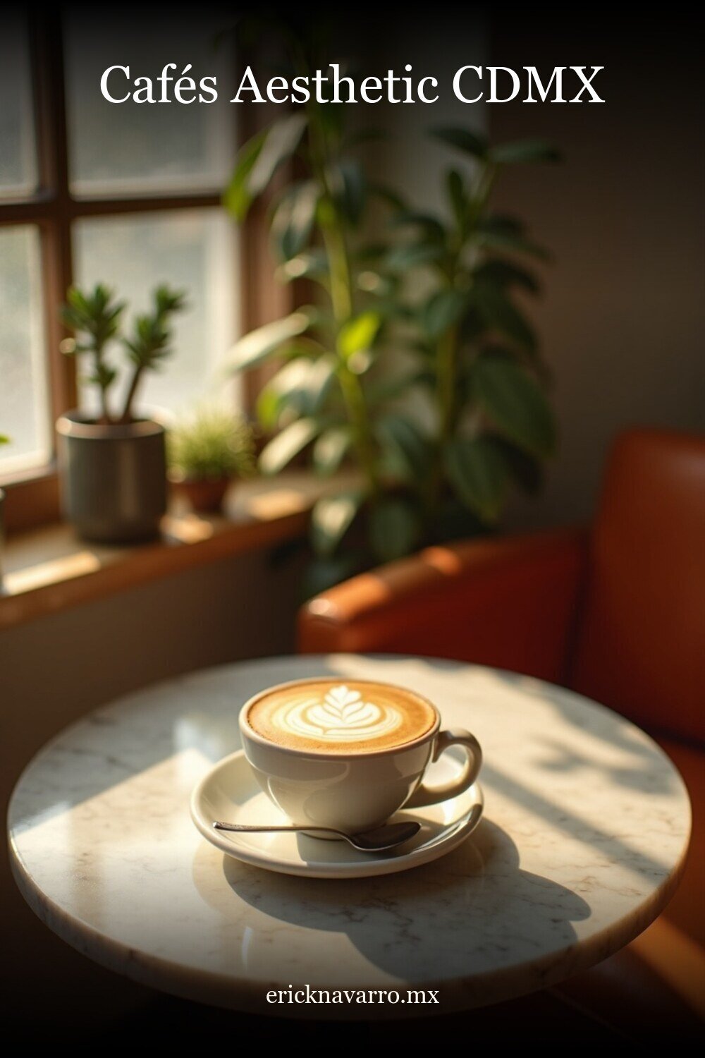 Aesthetic Café Cdmx en estilo editorial moderno para inspiración visual en México