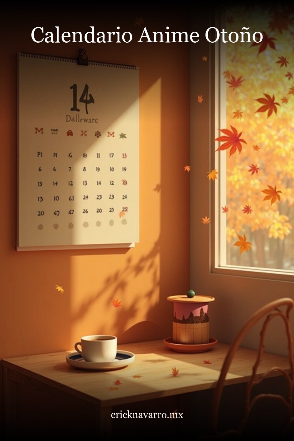 Animes Otoño 2026 Calendario - imagen pinterest Animes Otoño 2026 Calendario en formato vertical estilo Pinterest para inspiración visual