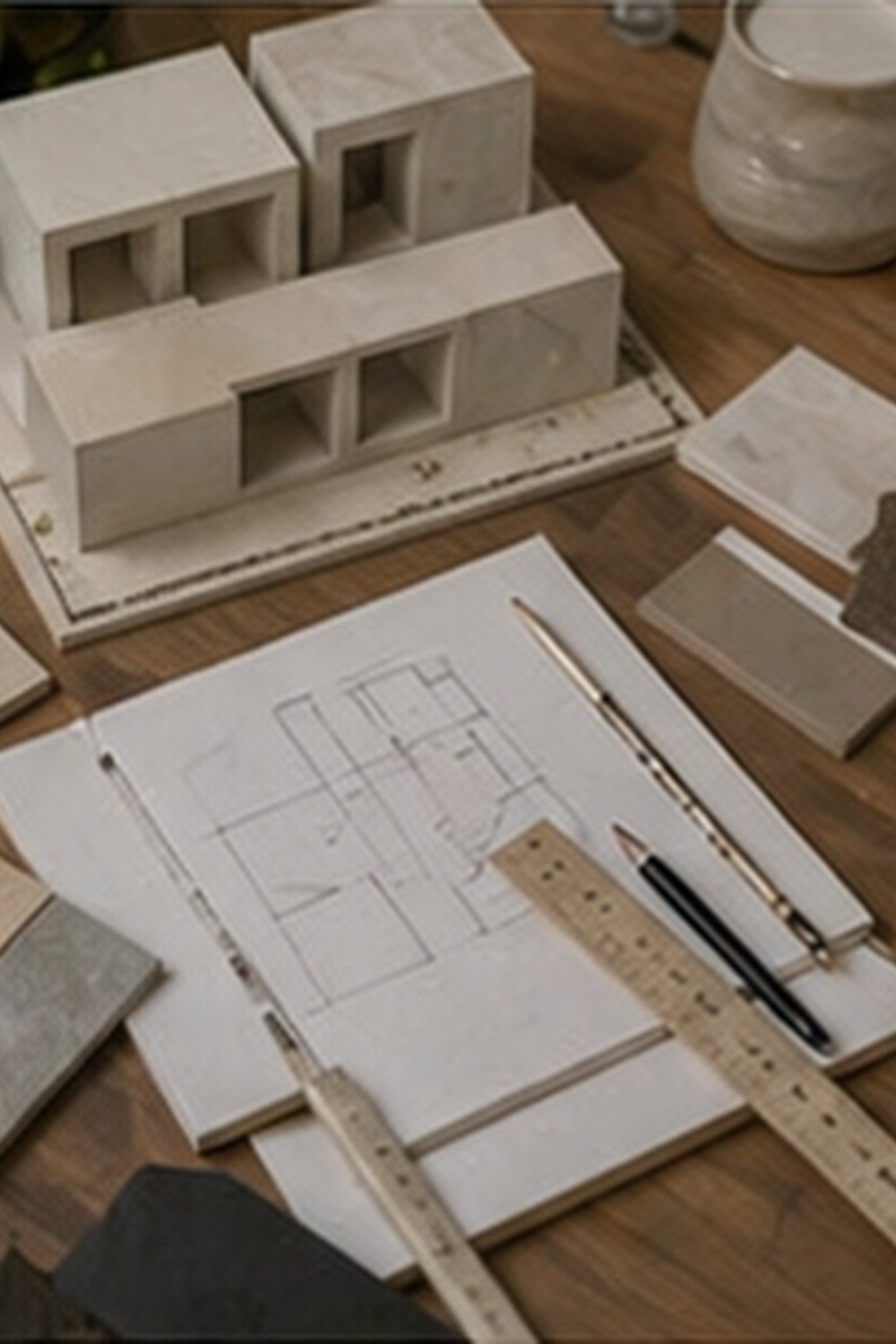 Casas Block Diseño - imagen pinterest Casas Block Diseño en estilo editorial moderno para inspiración visual en México