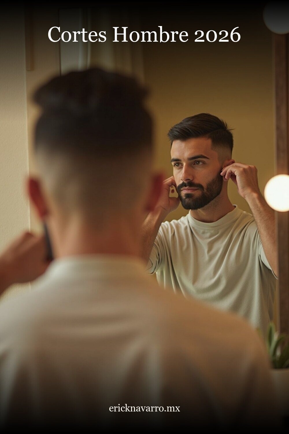 Cortes Cabello Hombre 2026 - imagen pinterest Cortes Cabello Hombre 2026 en formato vertical estilo Pinterest para inspiración visual