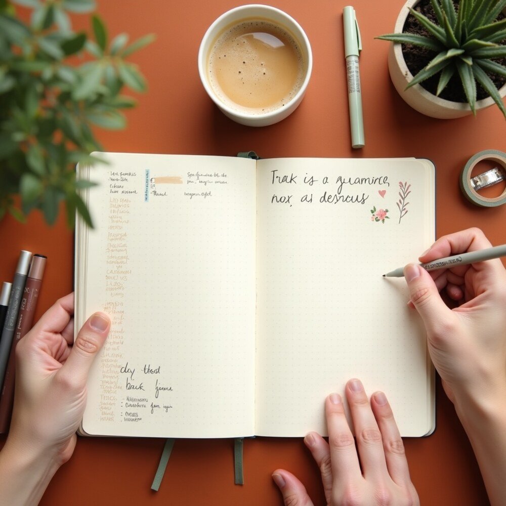 Doodles Bullet Journal en estilo editorial moderno para inspiración visual en México