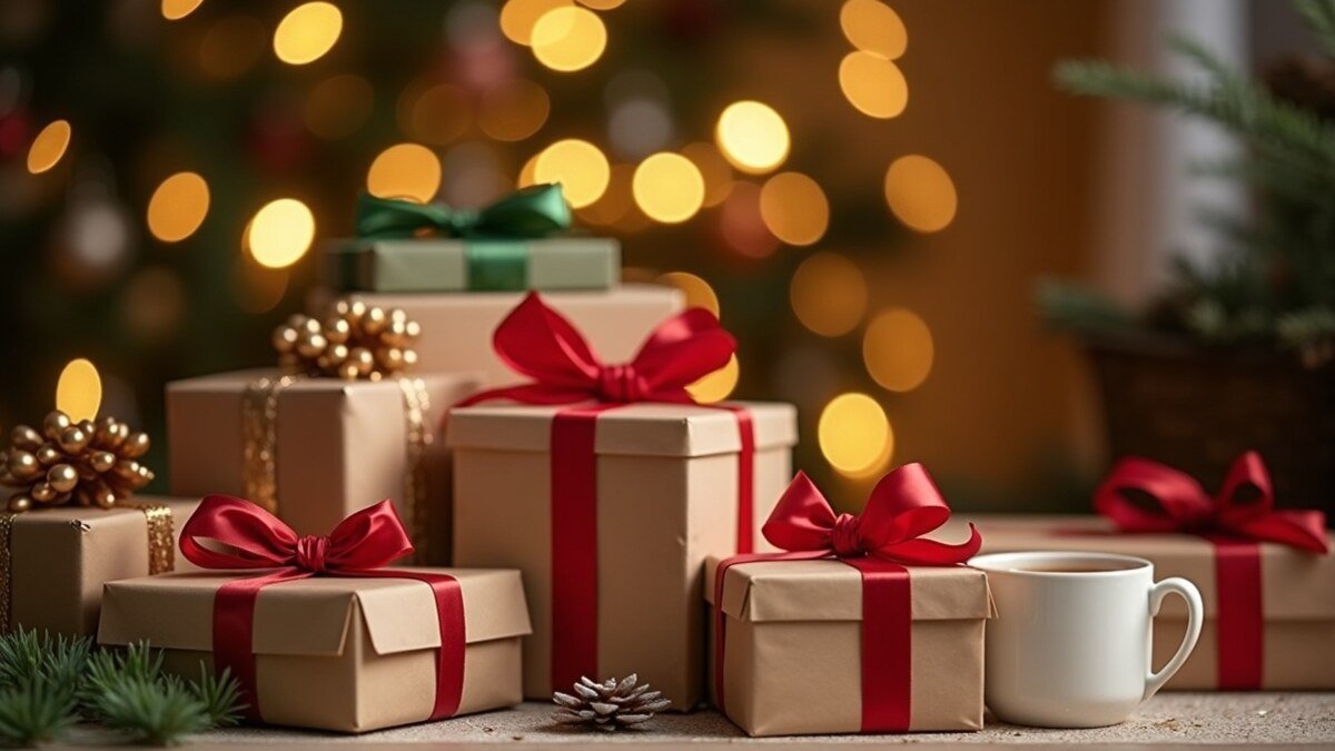 Ideas Intercambio Navideño - imagen featured Ideas Intercambio Navideño: imagen editorial de portada en estilo moderno mexicano