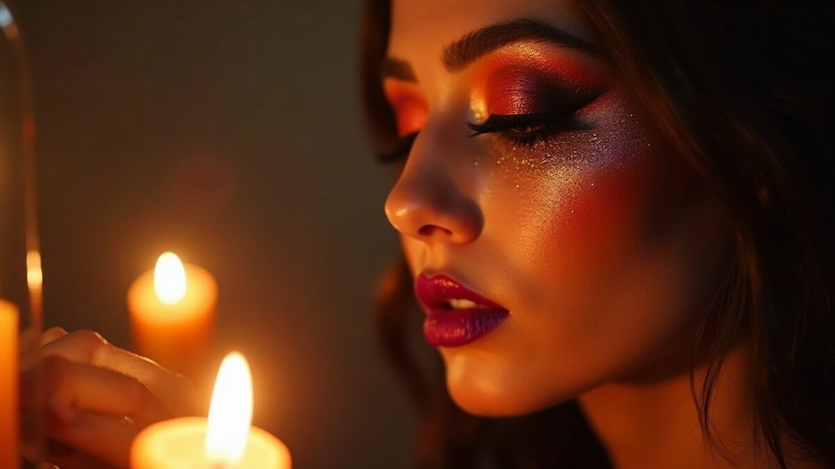 Maquillaje Halloween Facil Mujer en estilo editorial moderno para inspiración visual en México