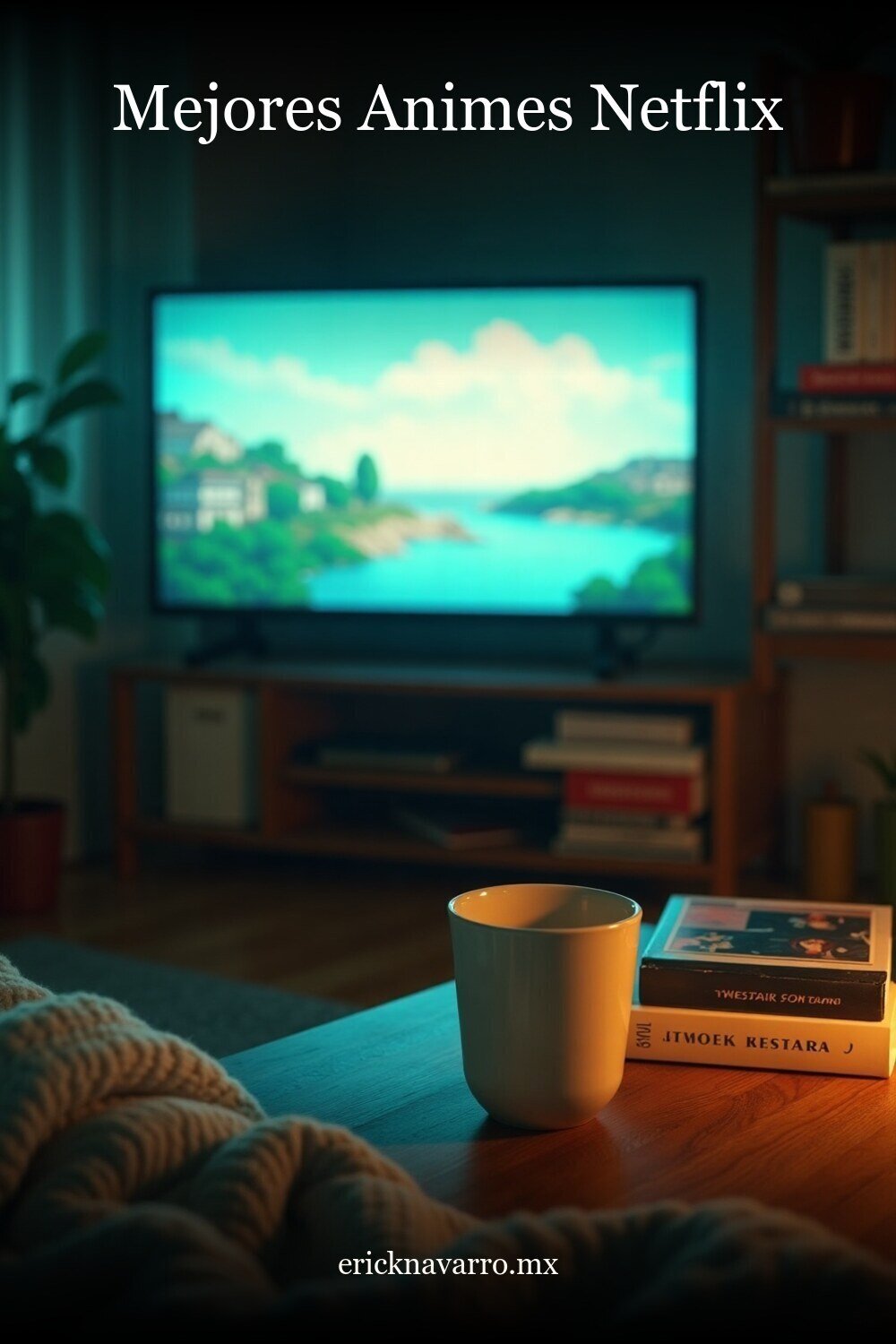 Mejores Animes Netflix 2026 en estilo editorial moderno para inspiración visual en México