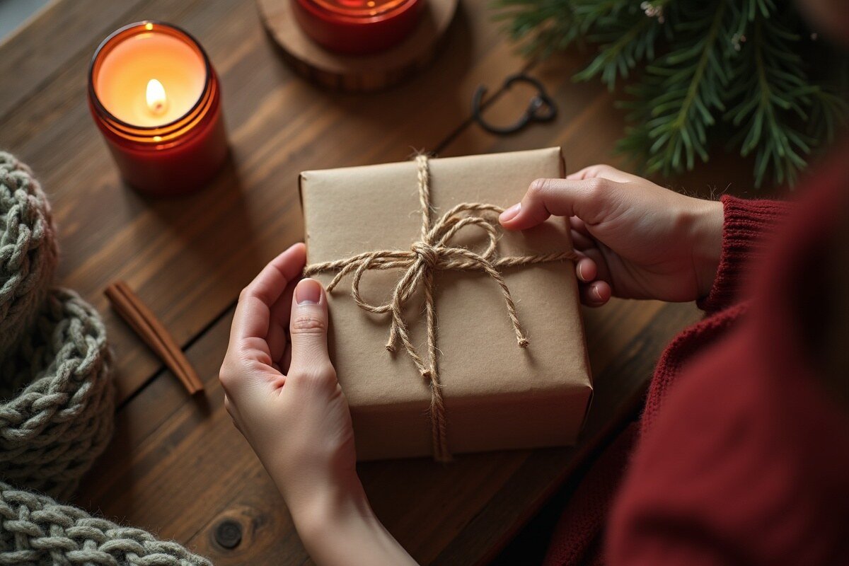 Regalos Hechos a Mano Navidad en detalle, fotografía editorial dentro de la guía de Erick Navarro