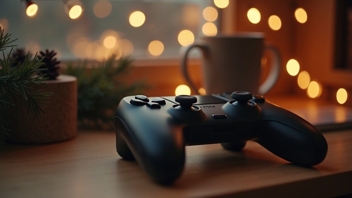 Videojuegos Fin de Año 2026 - imagen featured Videojuegos Fin de Año 2026: imagen editorial de portada en estilo moderno mexicano